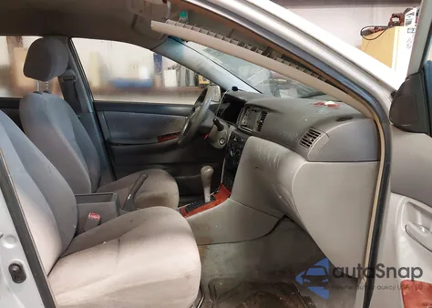 2006 Toyota Corolla Le из США, поврежденный, VIN 2T1BR32E56C707778